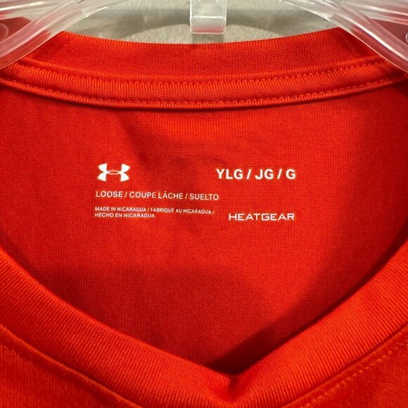 Boys Under Armour Miami Dolphins Heatgear Loose Fit. Size Youth Large - Picture 3 of 6